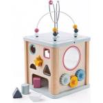 Bigjigs Toys Дървен куб с активности (32009)