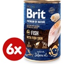 Brit Premium by Nature Fish with Fish Skin 6 x 400 g