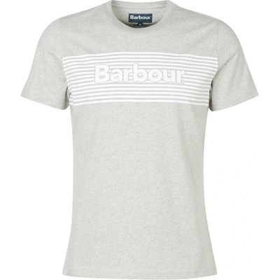 Barbour bavlněné tričko Coundon Graphic Tee Grey Marl