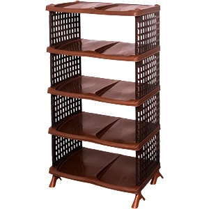  ЕТАЖЕРКА ЗА ОБУВКИ elif 4 НИВА БАМБУК (380033)