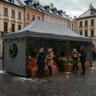 Aga PARTY 3 x 6 m Šedý – Hledejceny.cz