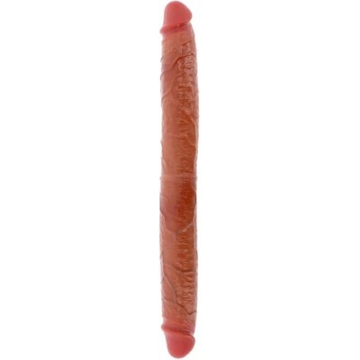 ToyJoy Get Real Foreskin Double Dong 46cm Caramel