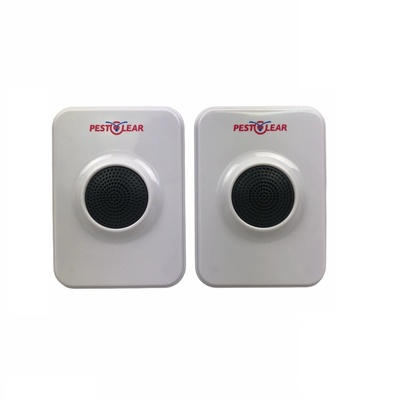 Brighter Image АКЦИЯ - 2 бр. Комбиниран ултразвуков и електромагнитен апарат "SLIMLINE 2500" за прогонване на мишки, плъхове, хлебарки и пълзящи насекоми за къща до 2 x 232 кв. м. Премиум клас (STOP-232-2-10)