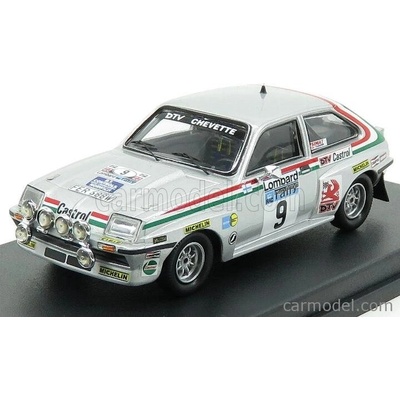 Trofeu Vauxhall Chevette Hsr night Version N 9 Rally Rac Lombard 1980 Pentti Airikkala Risto Virtanen Silver 1:43