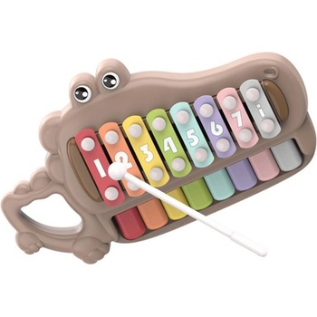 Raya Toys Детски ксилофон Raya Toys Крокодил