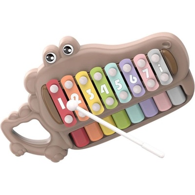 Raya Toys Детски ксилофон Raya Toys Крокодил