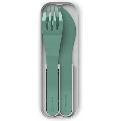 MonBento Pocket Color Sada příborů Infinity zelená