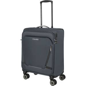 Travelite Пътнически куфар Travelite Jetpack Max 4 Cabin Anthracite Travelite | Siv | ЖЕНИ | ЕДИН РАЗМЕР