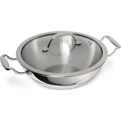 Pro-Tech shop Wok se skleněnou poklicí a pětivrstvým tělem Copper Touch 24cm 55692