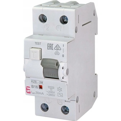 Proudový chránič KZS-2M 1P+N AC B16/0.03 ETI Polam 002173104