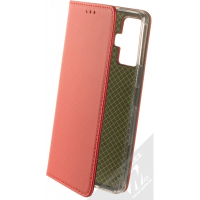 Pouzdro 1Mcz Magnet Book flipové Xiaomi Poco F4 GT červené