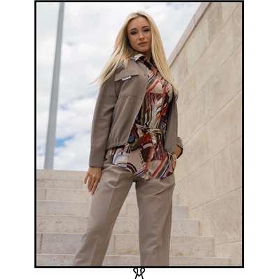 Magenta dámska vrchná košeľa 177-T/B
