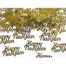 Konfety Happy New Year zlaté 3g P76
