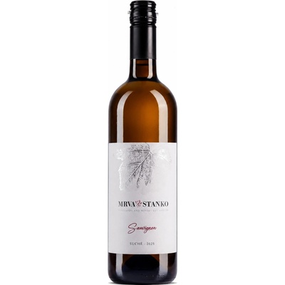 Víno Mrva & Stanko Sauvignon 2025 suché 13,0% 0,75 l (čistá fľaša)