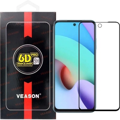 VEASON 6D PRO Full Glue tvrzené sklo Xiaomi RedMi 10 / RedMi 10 2022, 5903396254093