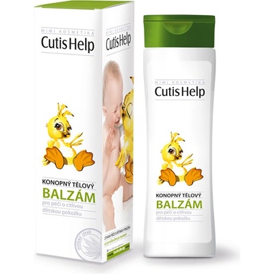 CutisHelp mimi konopný tělový balzám 200 ml