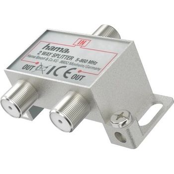 Image 1 of Hama Коаксиален сплитер, 2 x изхода, широколентов (205230)