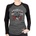 Black heart дамска тениска с дълги ръкави black heart - swallow rose - СИВ - 9955