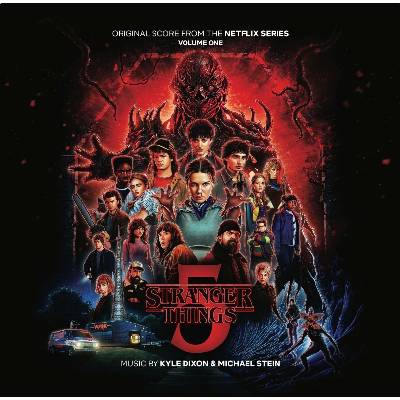 Kyle Dixon & Michael Stein - Stranger Things 5 (Original Score - Volume One) (Gold Metalic Coloured) (2 LP) (0617308047912)
