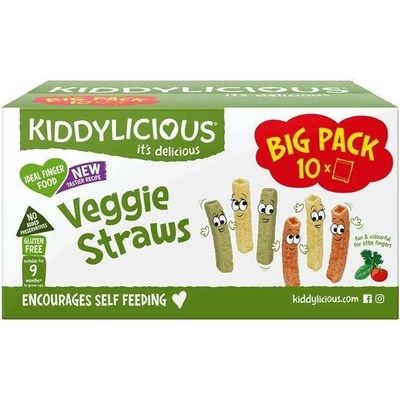 Kiddylicious tyčinky zeleninové Bulk 10 x 12 g