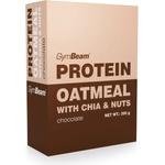GymBeam Протеинова овесена каша с чиа и ядки 350 g шоколад