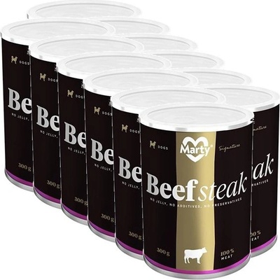 MARTY Signature Beef Steak 12 x 300 g