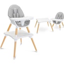 Jídelní židličky Caretero Tuva Grey 6685