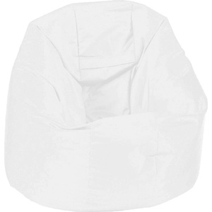 PUFRELAX Пуф, за деца, 210л. , Relaxo - Panama White, Водоустойчив, Перящ се калъф, Пълнеж от Полистиролни перли (PUF-G-R-PEX-WH) - topmarket