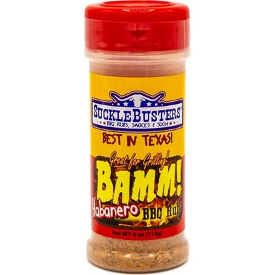 Sucklebusters BAMM! Habanero BBQ Rub, 113g