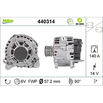 Generátor VALEO 440314