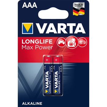 Varta Longlife Max Power AAA 2ks 4703101412