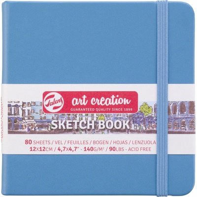 Talens Art Creation Sketchbook v pevnej väzbe Lake Blue 12 x 12