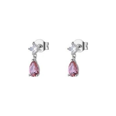 BROSWAY Náušnice Fancy Tender Pink FTP14