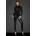 Noir Handmade F247 Long Button-Up PVC Overall S
