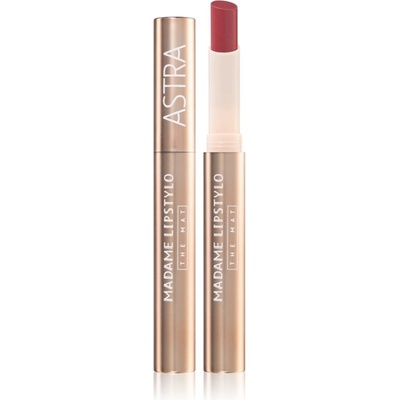 Astra Make-up Madame Lipstylo The Mat krémový rúž s matným efektom 03 Folie Café 2 g