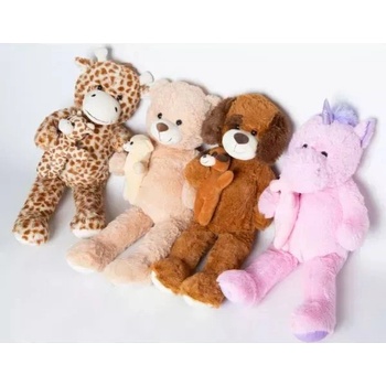 Manninger Голям плюшена играчка с бебе - 80 см, различни видове (68038)