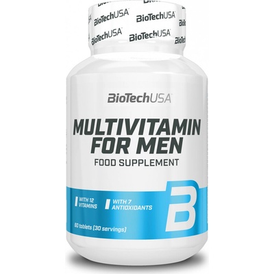 BioTech Multivitamin For Men 60 kapslí