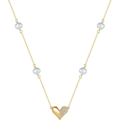 Majya Stříbrný řetízek s přívěskem 11659