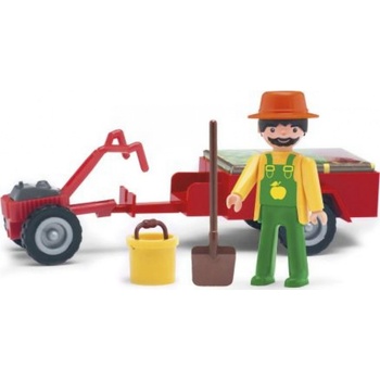 Efko IGRÁČEK Zahradník s traktůrkem a doplňky