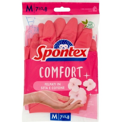 Spontex latexové ružové M