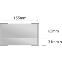 Triline Dc104/BL Design Classic nástenná tabuľa 155 x 93 mm