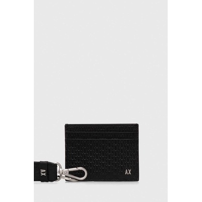 Armani Exchange Кожен калъф за карти и ключодържател Armani Exchange (958539.4R847)