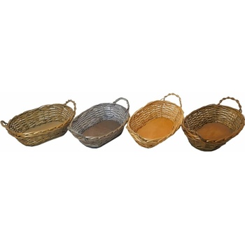 ošatka MAGLAČEK oválná 30x20x12cm lakovaná