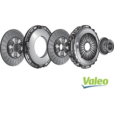 VALEO Sada spojky REMANUFACTURED KIT TWIN DISC 809047