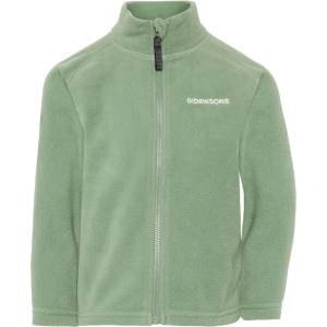 Didriksons Детско поларено яке Didriksons Kid's Monte Full-Zip 10 Fleece jacket - Sage Green - размер 130 (703-5308-1016)