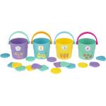 Playgro Кофички с жетони за броене и сортиране 12-36м (Playgro +LEARN)