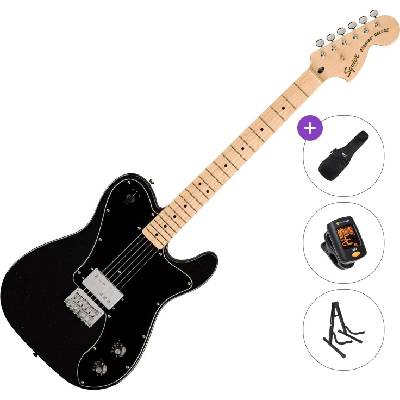 Squier Paranormal Esquire Deluxe Basic SET Metallic Black Електрическа китара