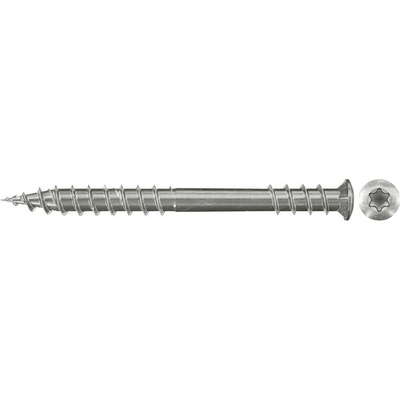 Fischer 660618 terasové skrutky 5.5 mm 80 mm ITX nerezová ocel 200 ks