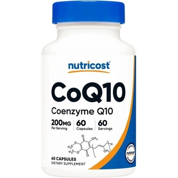 Image 1 of Nutricost Coenzyme Q10 | CoQ10 200 mg [60 капсули]