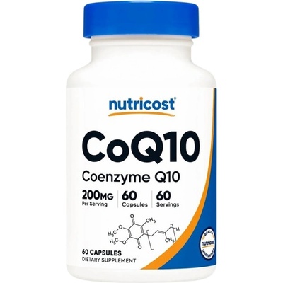 Nutricost Coenzyme Q10 | CoQ10 200 mg [60 капсули]